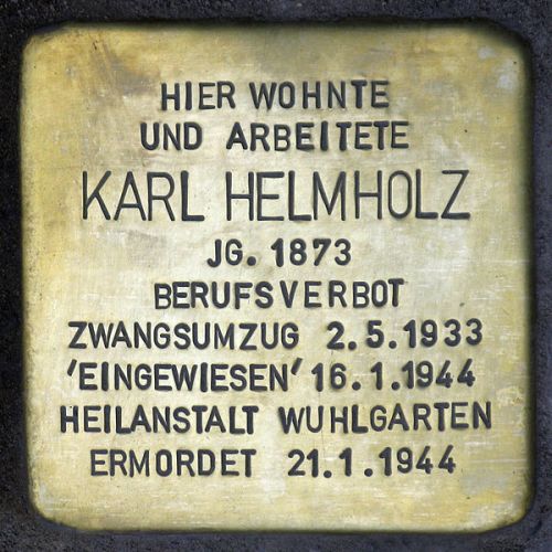 Stolpersteine Dudenstraße 10