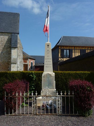 Oorlogsmonument Saint-Éloi-de-Fourques #1