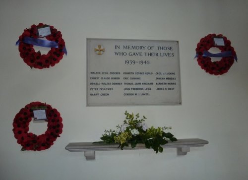 War Memorial St. Laurence Church