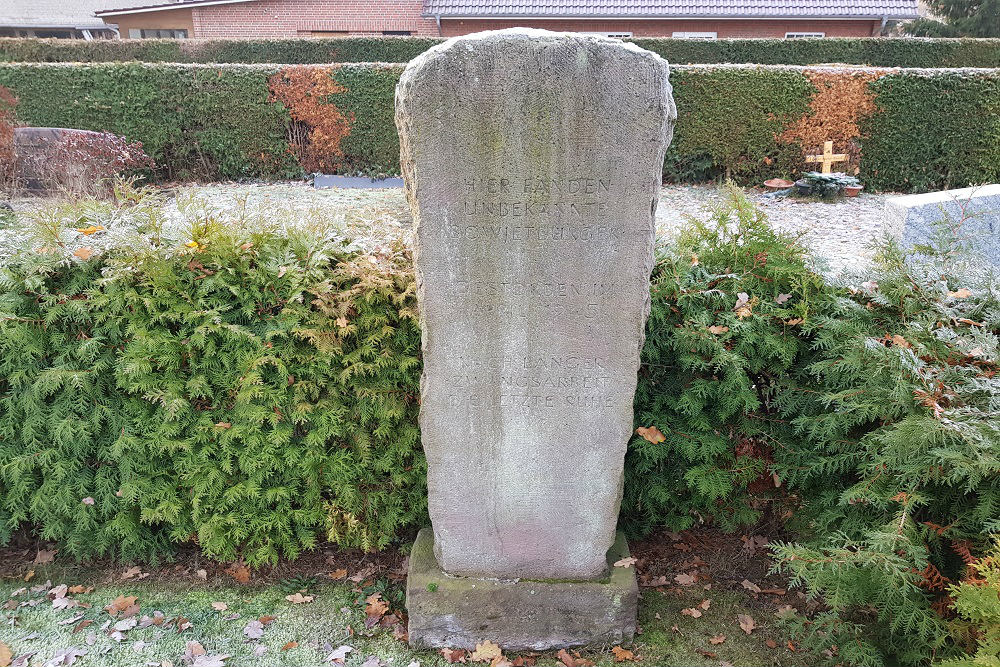 Russian POW Mass Grave Nienburg #2