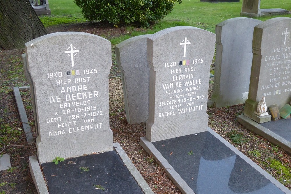 Belgian Graves Veterans Sint-Kruis-Winkel #4