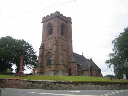 Oorlogsmonument Tyrley