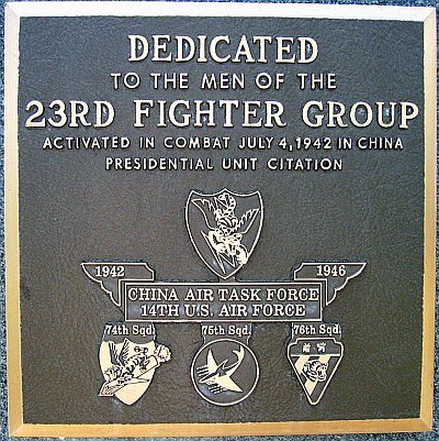 23rd Fighter Group Monument #1