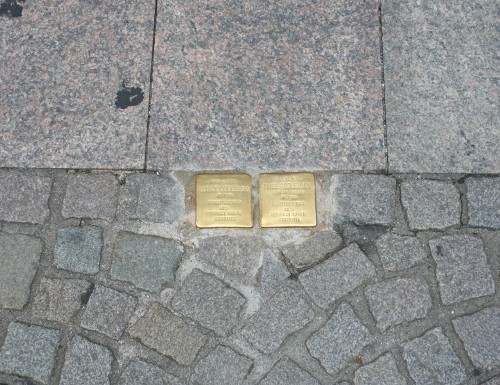 Stolpersteine Pfinztalstrae 84 #1