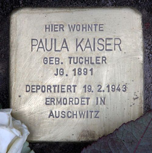 Stolpersteine Regensburger Straße 29 #1