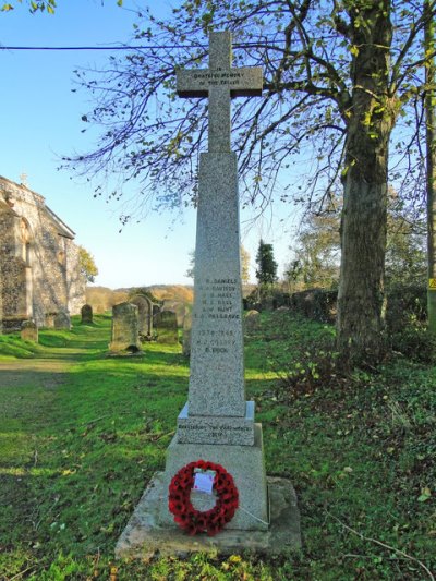 Oorlogsmonument Swanton Abbott #1