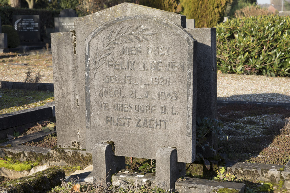 Dutch War Graves Old Municipal Cemetery Dinxperlo #1