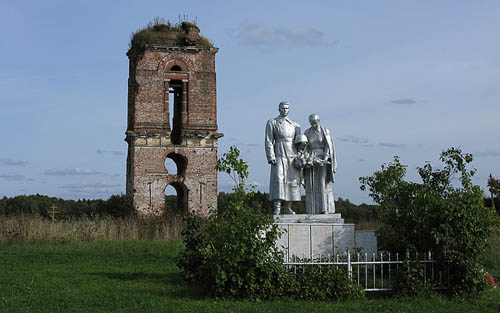 Mass Grave Soviet Soldiers Mikhaylovskoye