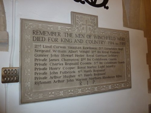 War Memorial St. Mary Church