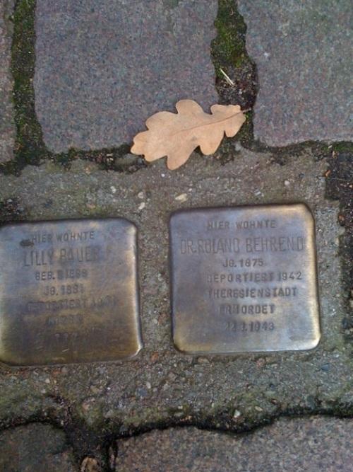 Stolpersteine Frickestraße 24 #1