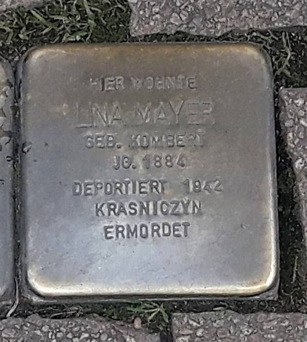 Stolpersteine Oberstrasse 153 #4