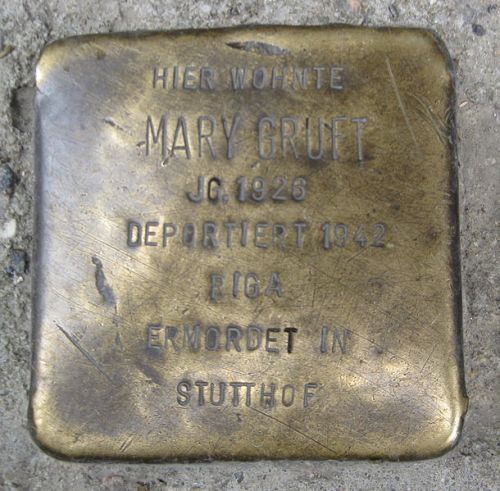 Stolpersteine Steinstraße 12 #2