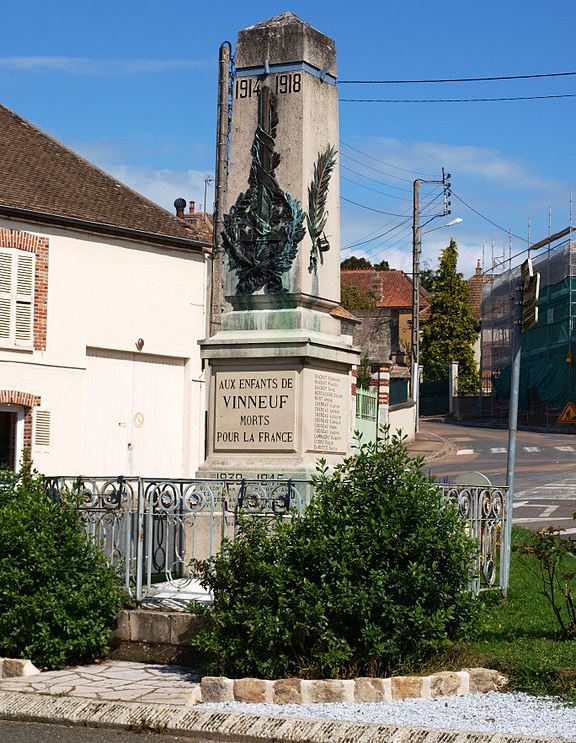 Oorlogsmonument Vinneuf