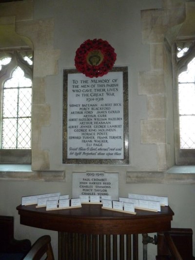 Oorlogsmonument St. Margaret of Antioch Church #2