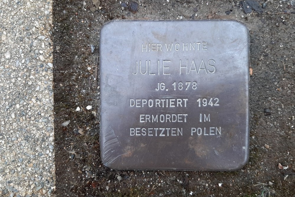 Stolpersteine Steinstrae 3 (nu Am Markt 14) #2