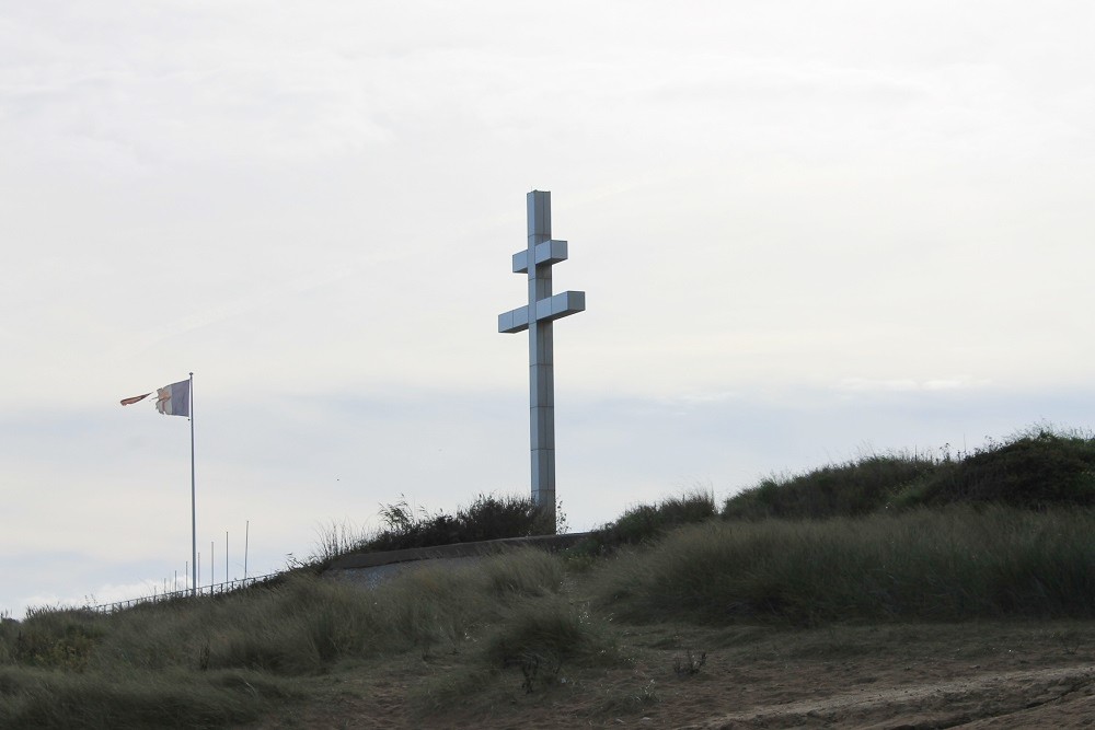 Lotharingenkruis Courseulles-sur-Mer #3