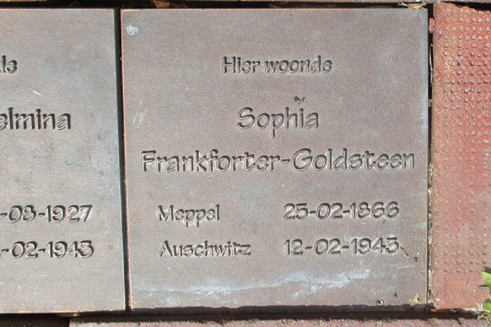 Memorial Stones Kerkstraat 62 #4