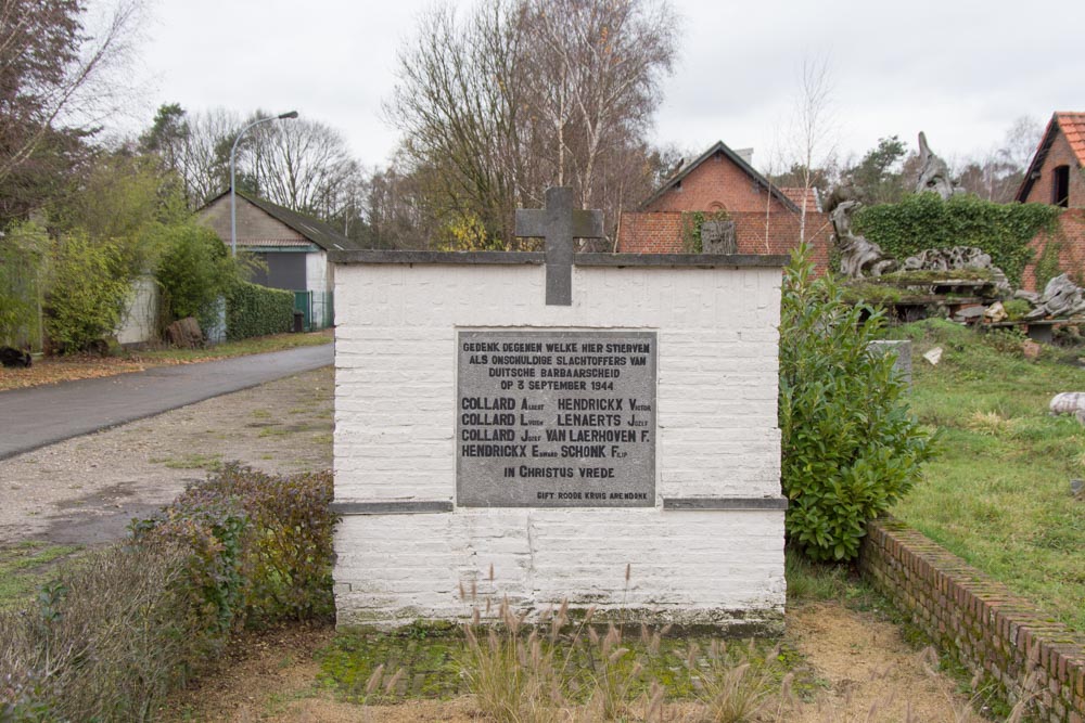 Monument Slachtoffers 3 September 1944 Arendonk