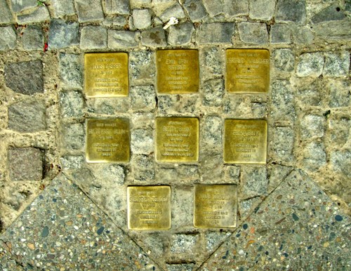Stumbling Stones Güntzelstraße 49 #4