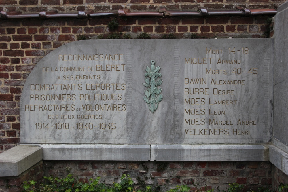 Oorlogsmonument Bleret #2