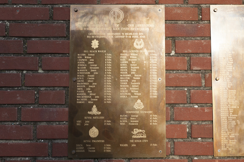 Memorials 1940-1945 Gennep #1