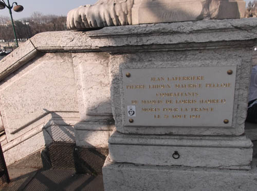 Memorial Killed Resistance Fighters Maquis de Lorris