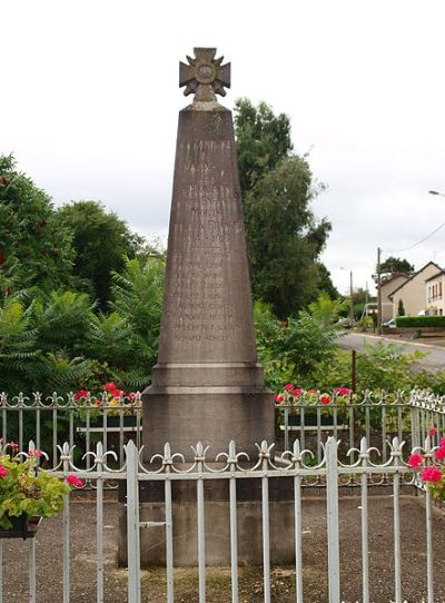 Oorlogsmonument Vaux-ls-Mouron