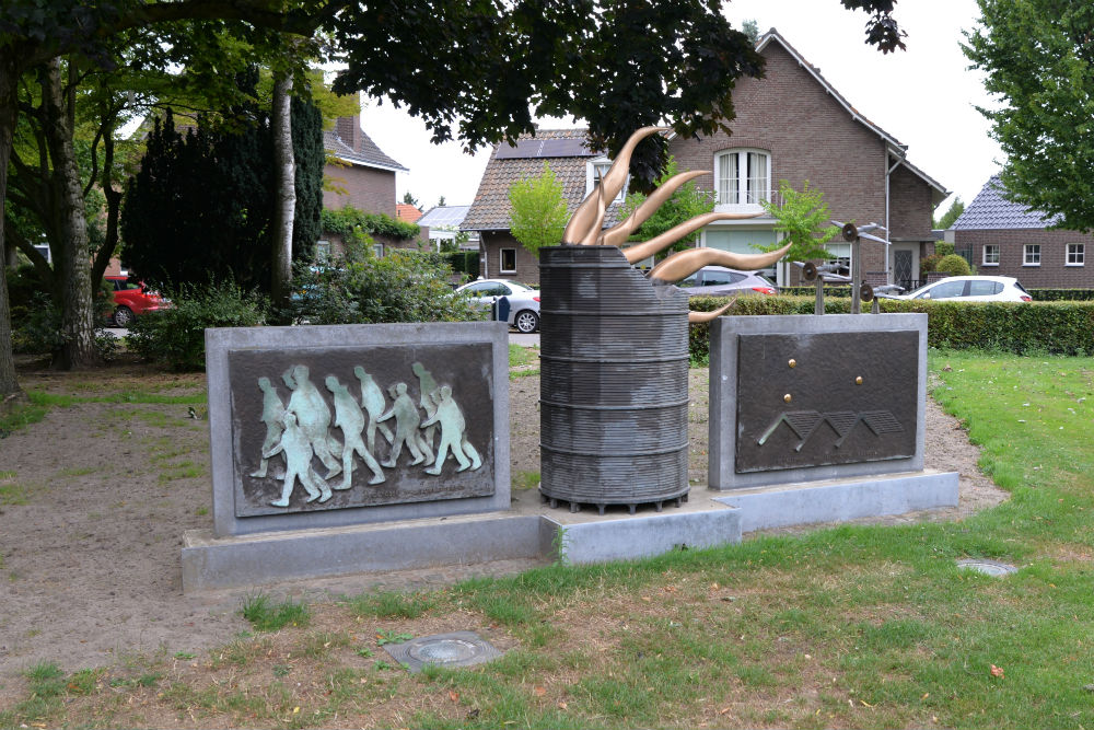 Monument the Burned Gas Boiler