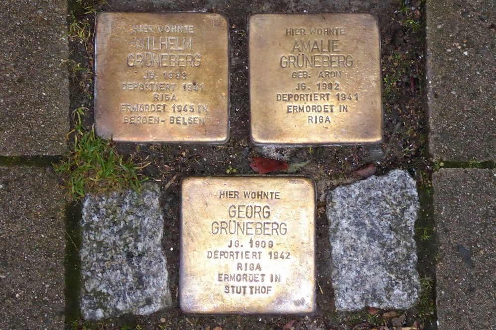 Stolpersteine Viktoriastraße 4