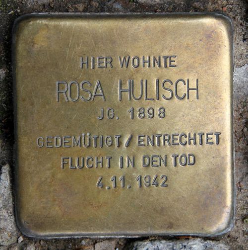 Stolpersteine Eisenzahnstrae 66 #2