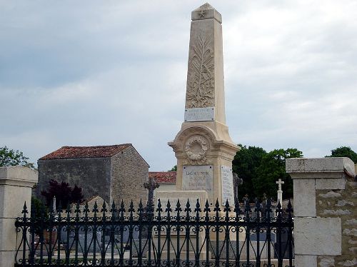 Oorlogsmonument Saint-Mand-sur-Brdoire