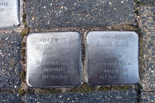 Stumbling Stones Maarstraße 23 #1