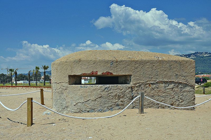 Bunker Spanish Civil War Pineda de Mar #1