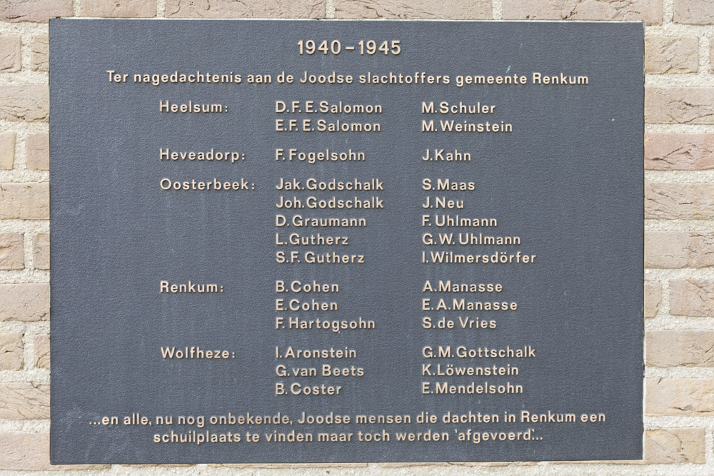 Oorlogsmonument Renkum #4