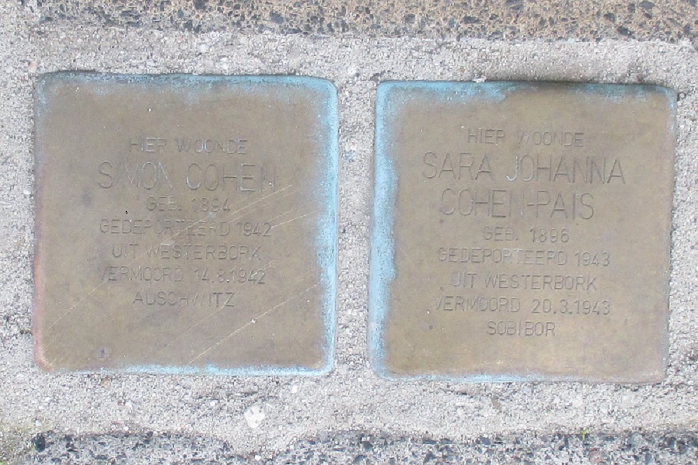 Stolpersteine Stationsstraat 28