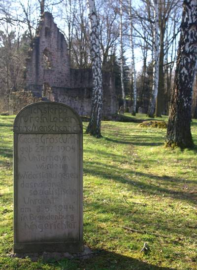 Remembrance Stone Georg Groscurth #1