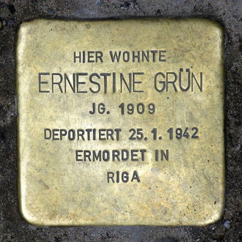 Stolpersteine Tucholskystrae 41 #3