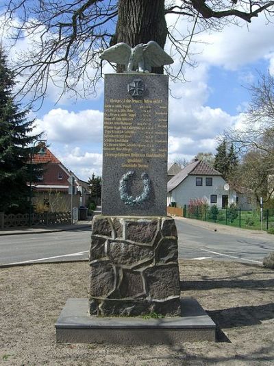 Oorlogsmonument Burow #1