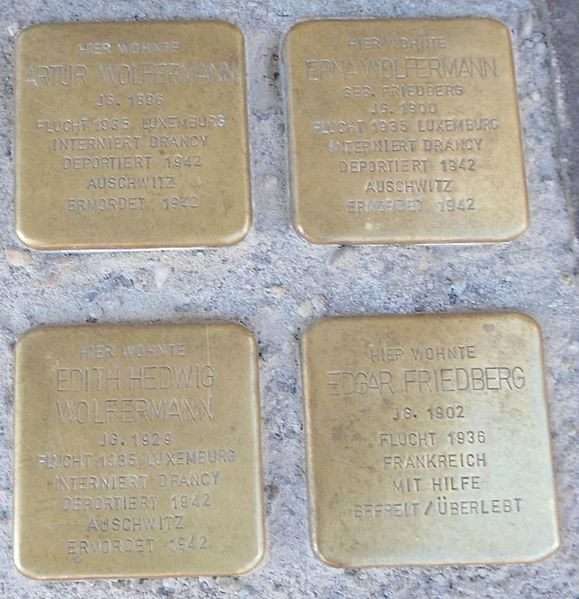 Stolpersteine Kaiserstraße 53