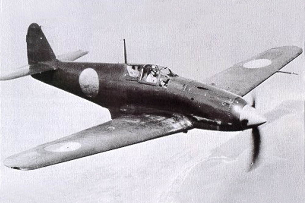 Crashlocatie Kawasaki Ki-61-II Hien 379 #1