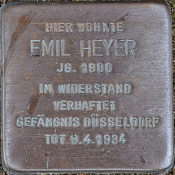 Stolperstein Hasselstraße 13