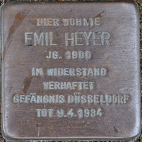 Stolperstein Hasselstrae 13