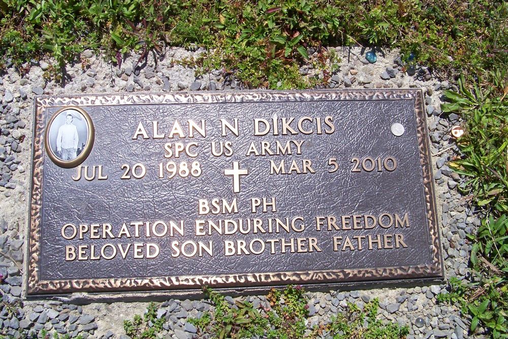 Amerikaans Oorlogsgraf White Chapel Memorial Park #1