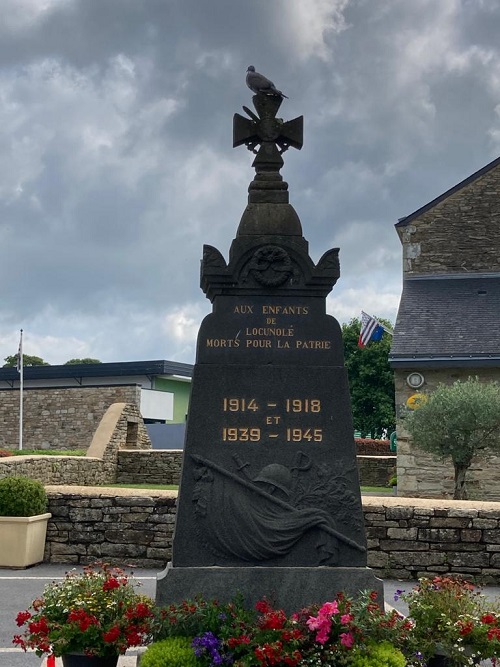 Oorlogsmonument Locunolé #2