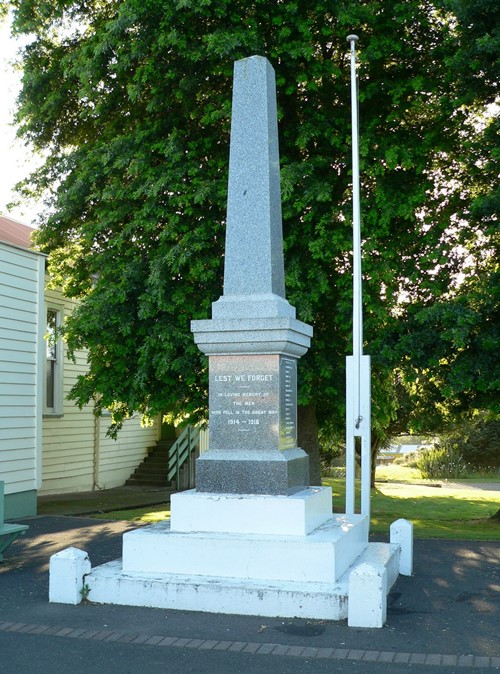 Oorlogsmonument Kihikihi