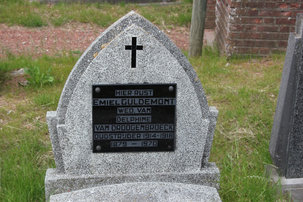 Belgische Graven Oudstrijders Pamel Oude Begraafplaats #2