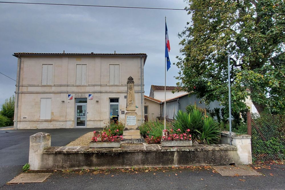 Oorlogsmonument Brives-sur-Charente