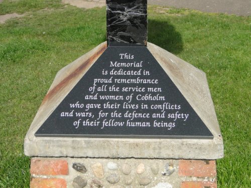 War Memorial Cobholm #1