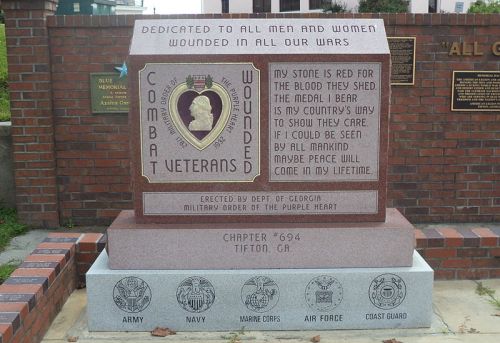 Purple Heart Monument Tifton #1