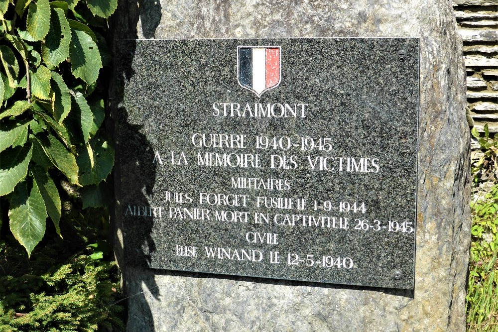Oorlogsmonument Straimont